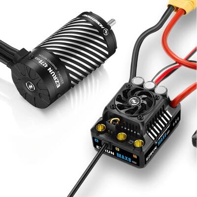 EzRun Combo Bruschless Antriebsset MAX8 G2S - 4278SD 2250kV G2R Sensored 1/8