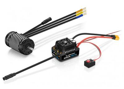 EzRun Combo Bruschless Antriebsset MAX10 G2 140A - 3665SD 4000kV G3 1/10