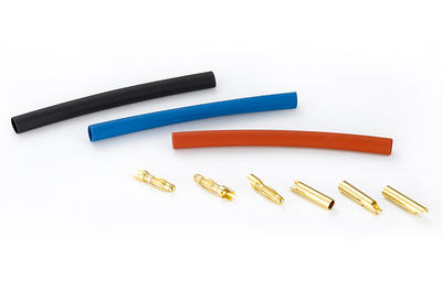 Goldkontakt Stecker Set 4.0mm 3 Paar