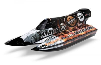 F1 Rennboot "Mad Flow", BL RTR