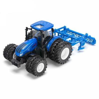 Traktor mit Zwillingsräder und kombinierter Landgrader (RC RTR, Maßstab 1:24)