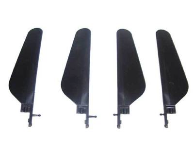 2&9 Rotorblätter schwarz Satz