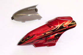 Haube rot Red Wolf