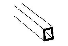 RT-8 Rechteck-Rohre ABS (6 Stück)