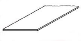 SSS-101 Polystyrolplatten weiß (8 Stück)