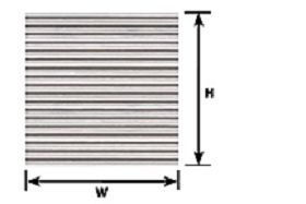 Wellblech PS-11 1:100 (2 Stück)