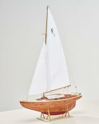 Folkeboot, 1:15 (Standmodell-Baukasten)