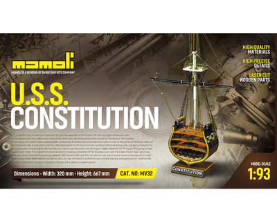 USS Constitution Mast Bausatz (1:93)