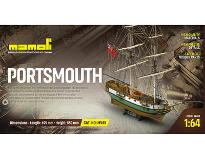 Portsmouth Bausatz (1:64)