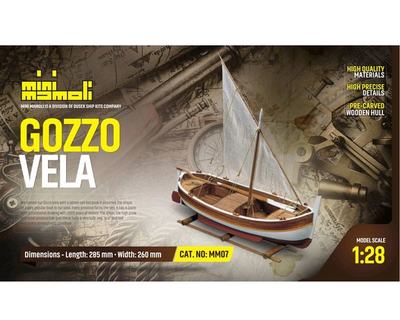 Gozzo medit. vela Bausatz (1:28)