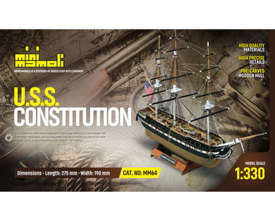 USS Constitution Bausatz (1:330)