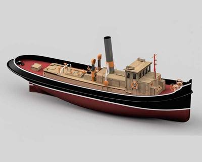 Liman 2 Historischer Schlepper 1:20 Holzbausatz