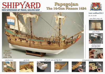 Papegojan 1627 Laser Kartonbausatz