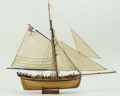 HMS Rattlesnake 1776 (Laser-Holzbausatz 1:72)