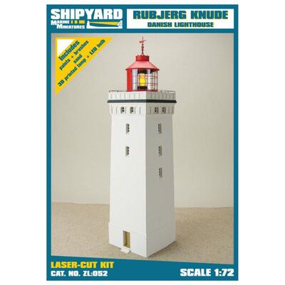 Leuchtturm Rubjerg Knude (Laser-Kartonbausatz (1:72))