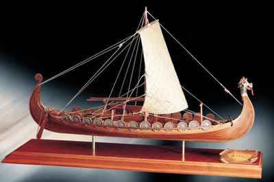 Wikingerschiff Oseberg Baukasten