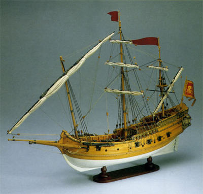 Polacca venez. 1750 Baukasten