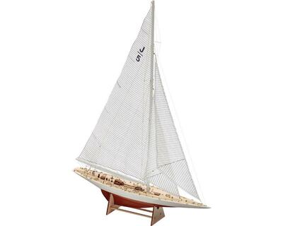 Rainbow 1934 Yacht Baukasten mit Fertigrumpf 1:80