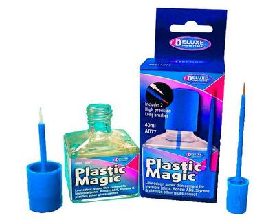 Plastic Magic Klebstoff mit Pinsel 40 ml DELUXE