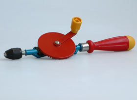 Handbohrmaschine f. 1-6,5 mm Ø