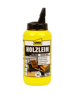 UHU Holz Original, Flasche (750g) Holzleim