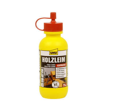 UHU Holz Express, Flasche (75g) Holzleim