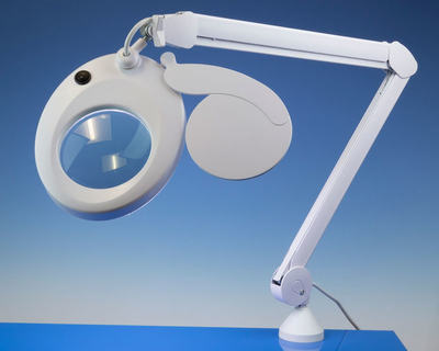 Standlupe Slimeline 125 mm Ø LED Beleuchtung