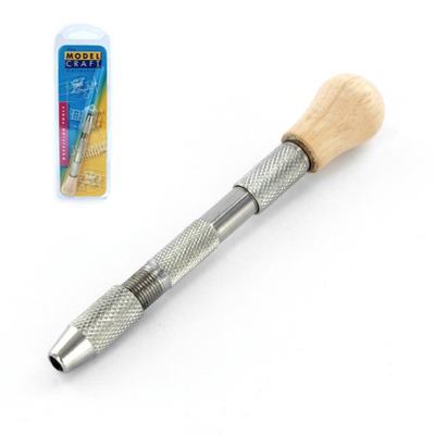 Handbohrfutter mit Holzgriff klein
