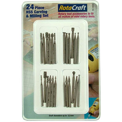 HSS Ritzen & Fräsen Set 24-teilig