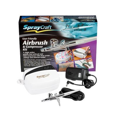Airbrush Pistole SP30 & Kompressor Set