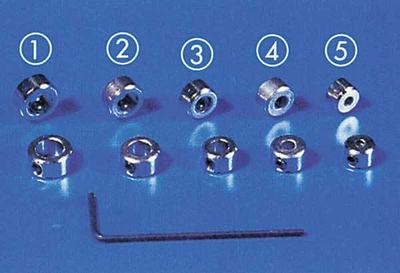 ISK Stellringe 2mm (5 Stück)