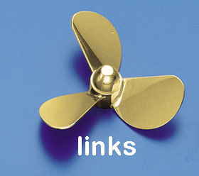 Ms-Propeller L 3-Blatt 50mm, M4