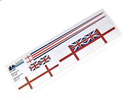 Flaggensatz Britannien Vanguard 1:72