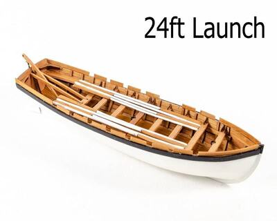 Beiboot Launch 24 ft. / 114 mm (1/64 Bausatz)