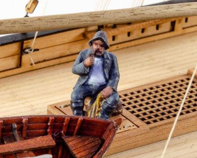 Besatzung Fischkutter 5 Figuren (1:64)