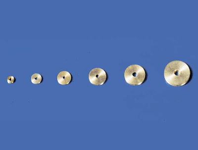 Messingrolle 5mm (2 Stück)