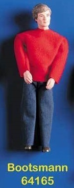 Modellfigur Bootsmann 140mm