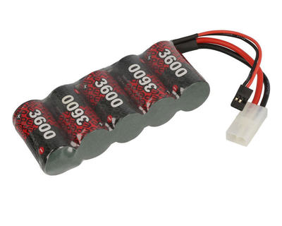 Akkupack 6V 3600 mAh Sub-C Akkus JR/Tam.-Stecker