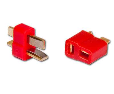 T-Stecker, Stecker+Buchse (5 Paar)