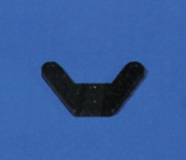 Doppelruderhorn 25x18mm (5 Stück)