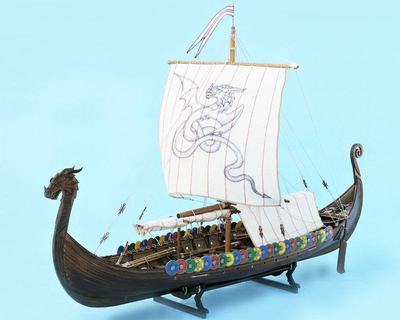 Wikingerschiff Dreki 1:40 (Baukasten)