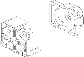 Getriebehalterung Set Vulcan