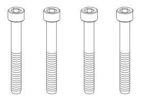 Schrauben M3x24mm (10 Stück)