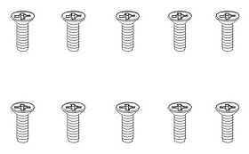 Schrauben TPF 2,8x8mm FH (10 Stück)