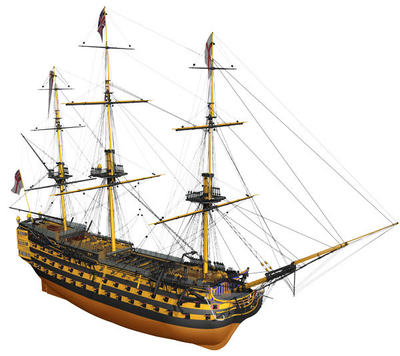 HMS Victory 1:75 (Baukasten)