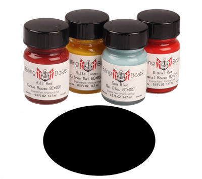 Acryl Farben Matt Schwarz (22 ml)