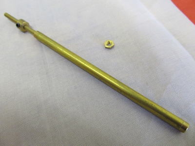 Welle mit Stevenrohr 5 x 128mm (1 Stück)