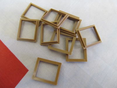 Fensterrahmen 20 x 23 mm (10 Stück)
