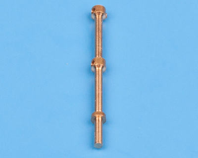 Relingstütze 30 mm 2 Bohrungen (5 Stück)
