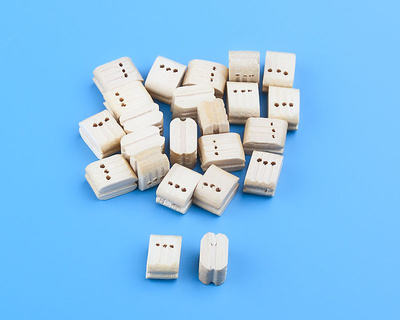 Fallblock 7,5 mm 3 Bohrungen (50 Stück)